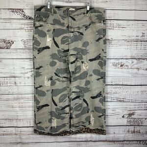 POL Camouflage Wide Leg Pants